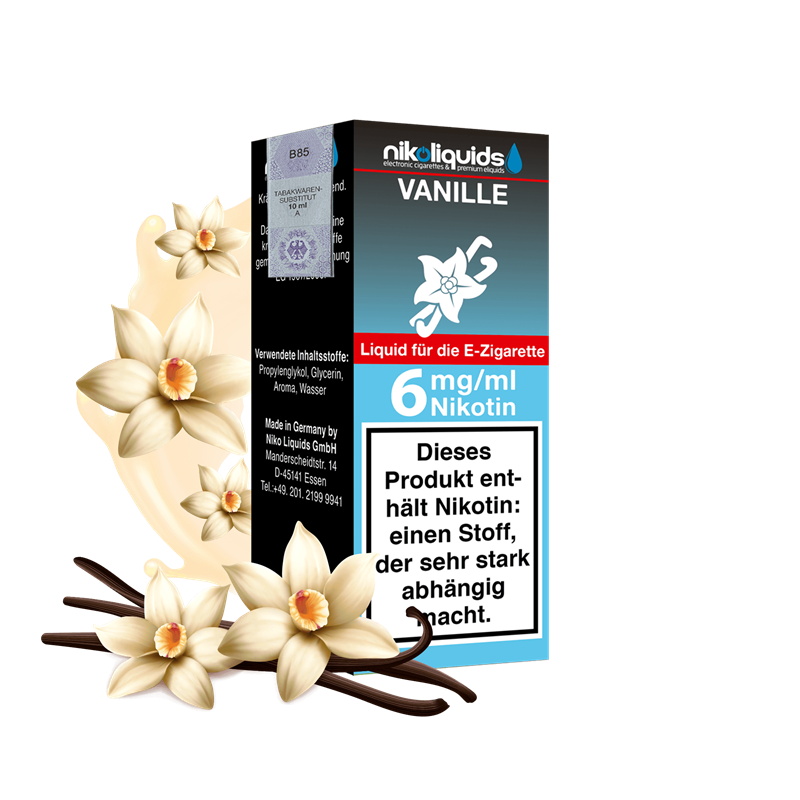 nikoliquids Vanille 70/30 - 10 ml E-Liquid