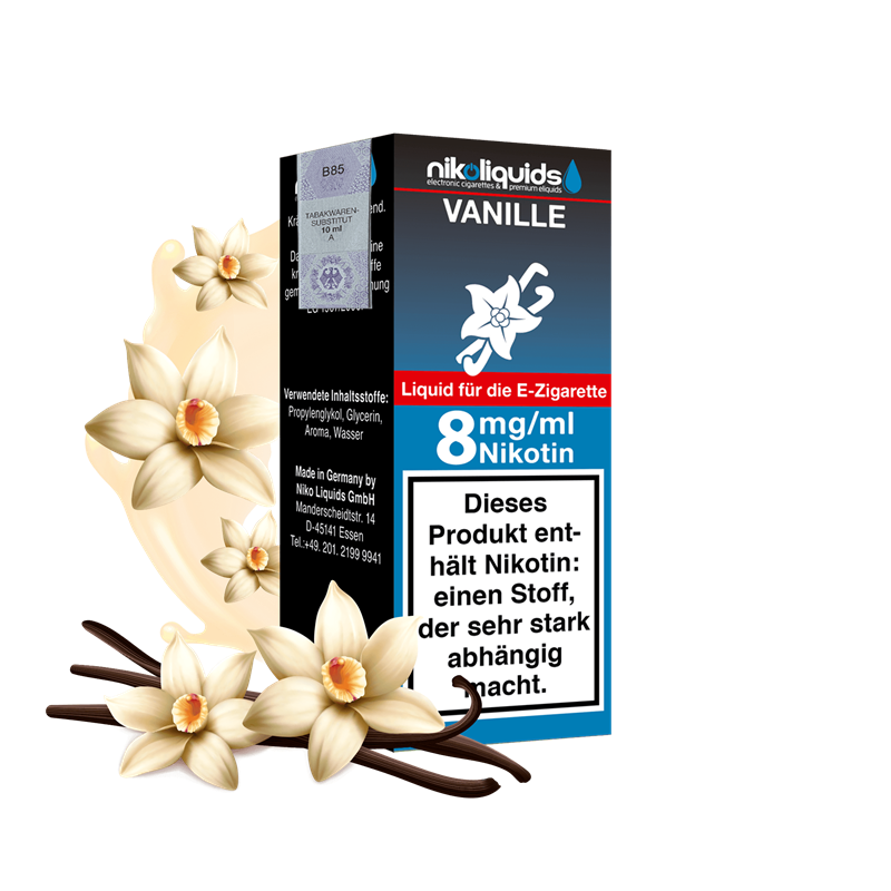 nikoliquids Vanille 70/30 - 10 ml E-Liquid