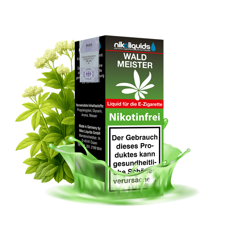 nikoliquids Waldmeister 70/30 - 10 ml E-Liquid