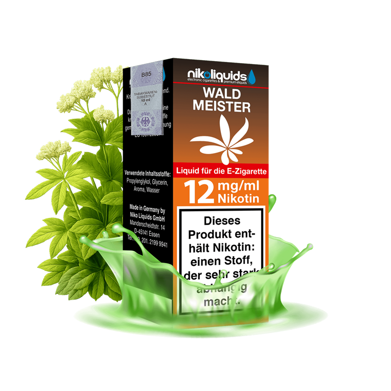 nikoliquids Waldmeister 70/30 - 10 ml E-Liquid