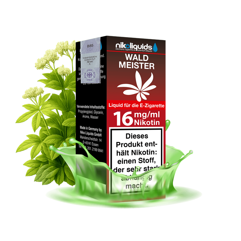 nikoliquids Waldmeister 70/30 - 10 ml E-Liquid