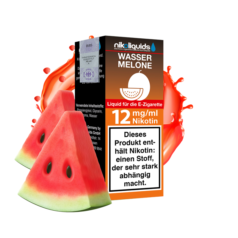 nikoliquids Wassermelone 70/30 - 10 ml E-Liquid