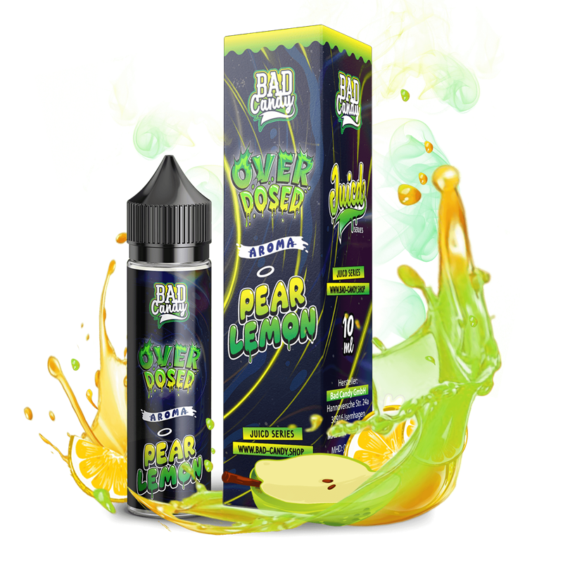 Bad Candy Aroma - OVERDOSED JUICD SERIES - Pear Lemon - 10 ml Longfill