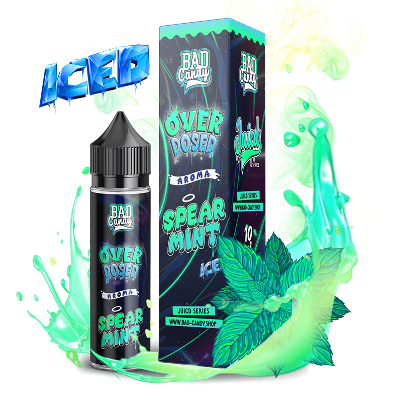 Bad Candy Aroma - OVERDOSED JUICD SERIES - Spearmint Iced - 10 ml Longfill