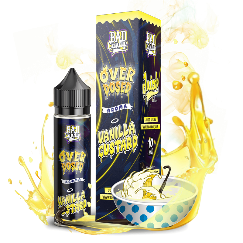 Bad Candy Aroma - OVERDOSED JUICD SERIES - Vanilla Custard - 10 ml Longfill
