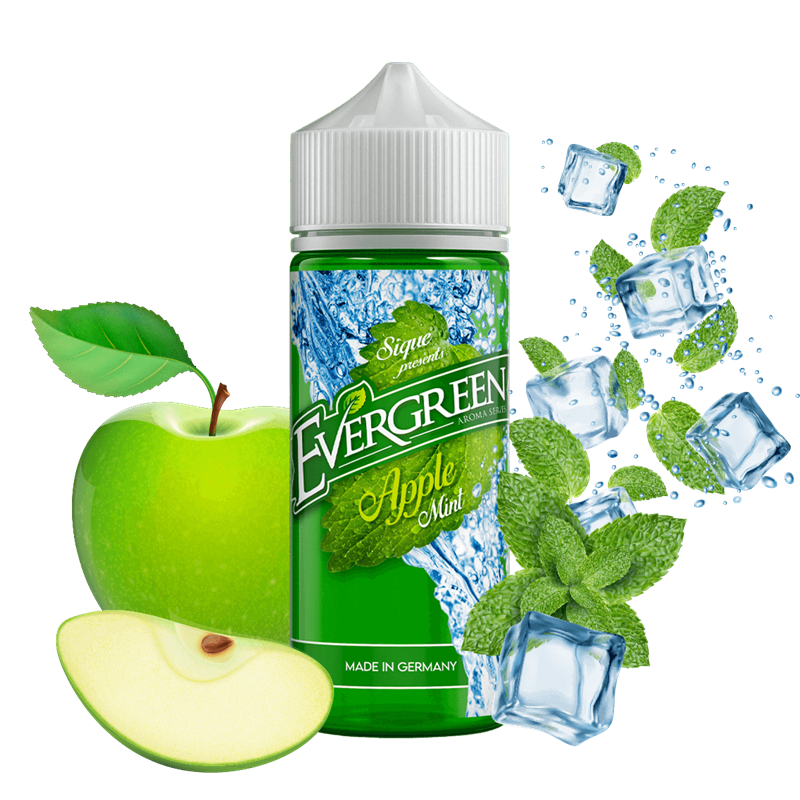 SIQUE Aroma - Evergreen - Apple Mint - 8 ml Longfill