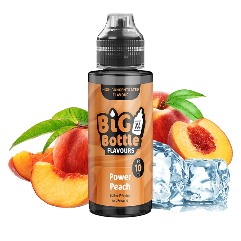 Big Bottle Flavours Aroma - Power Peach - 10 ml Longfill