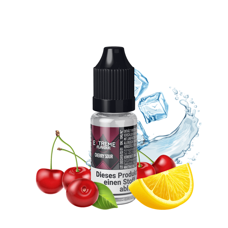 Extreme Flavour - Cherry Sour - 10 ml Hybrid-Nikotinsalz Liquid