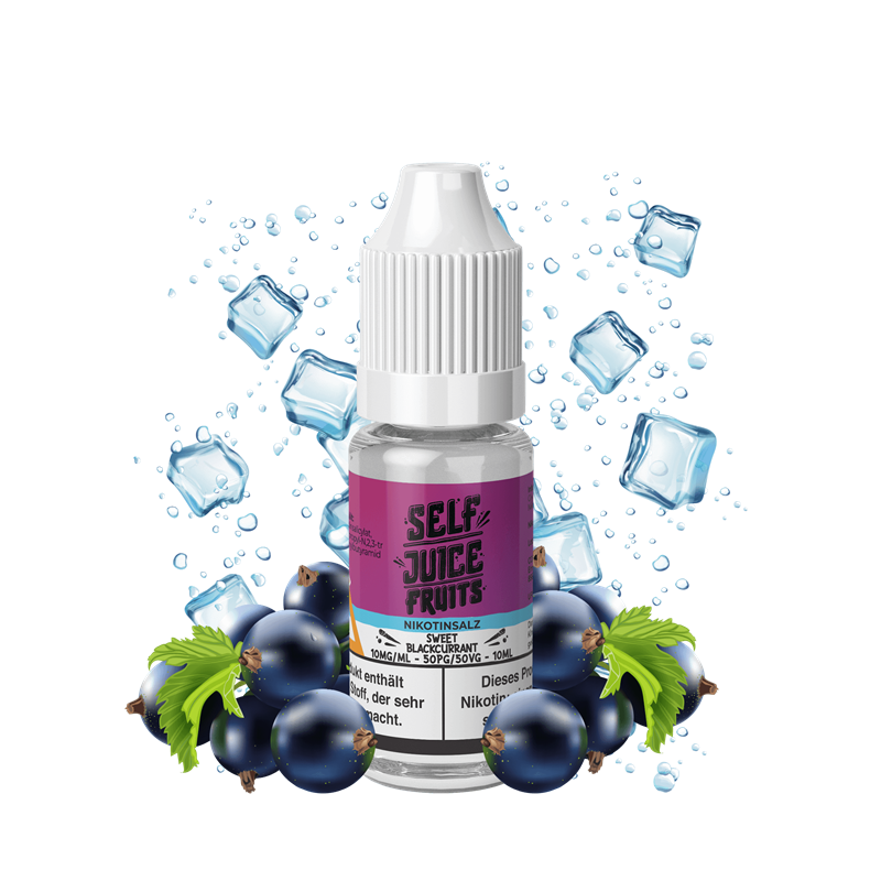 Self Juice - Sweet Blackcurrant - 10 ml Nikotinsalz Liquid