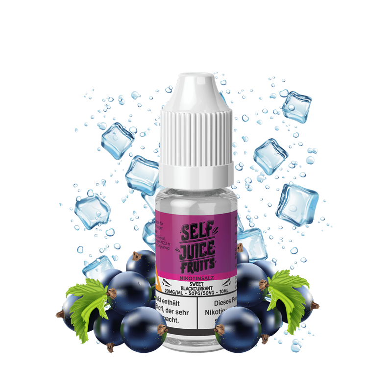 Self Juice - Sweet Blackcurrant - 10 ml Nikotinsalz Liquid