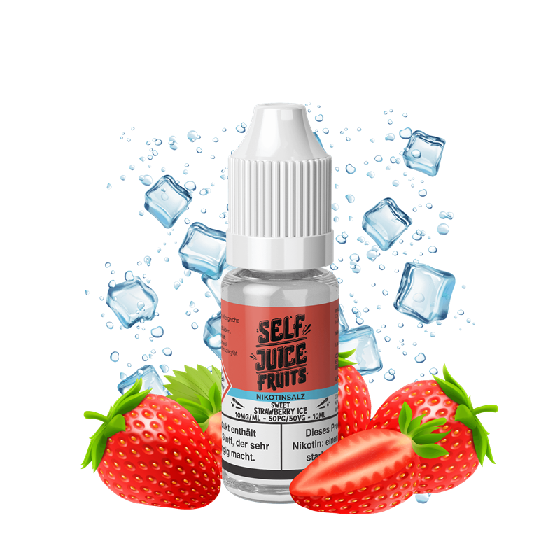 Self Juice - Sweet Strawberry Ice - 10 ml Nikotinsalz Liquid