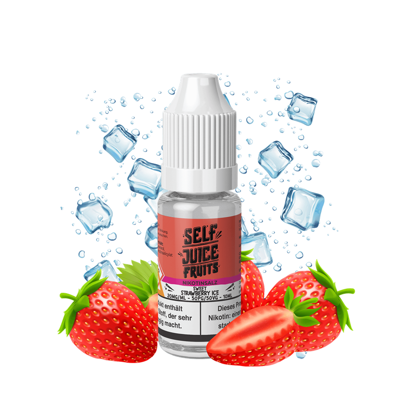 Self Juice - Sweet Strawberry Ice - 10 ml Nikotinsalz Liquid