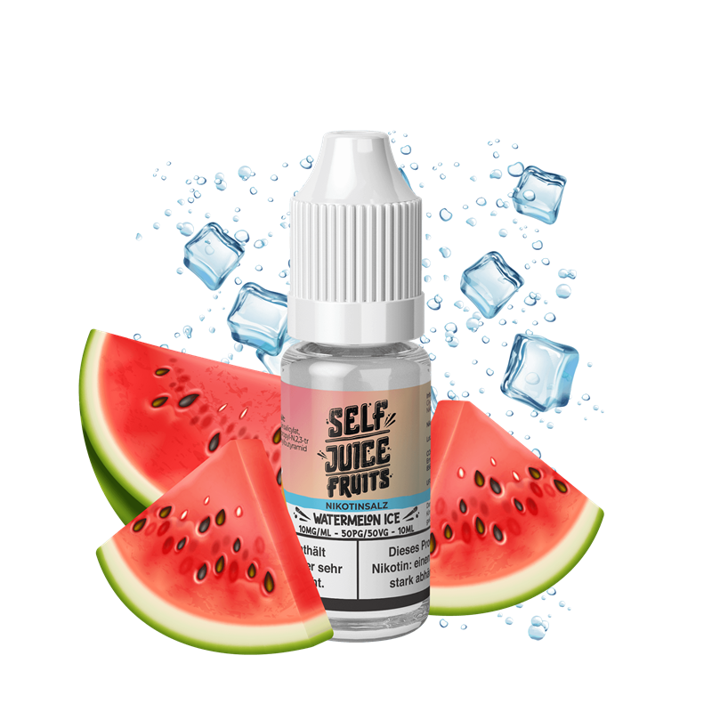 Self Juice - Watermelon Ice - 10 ml Nikotinsalz Liquid