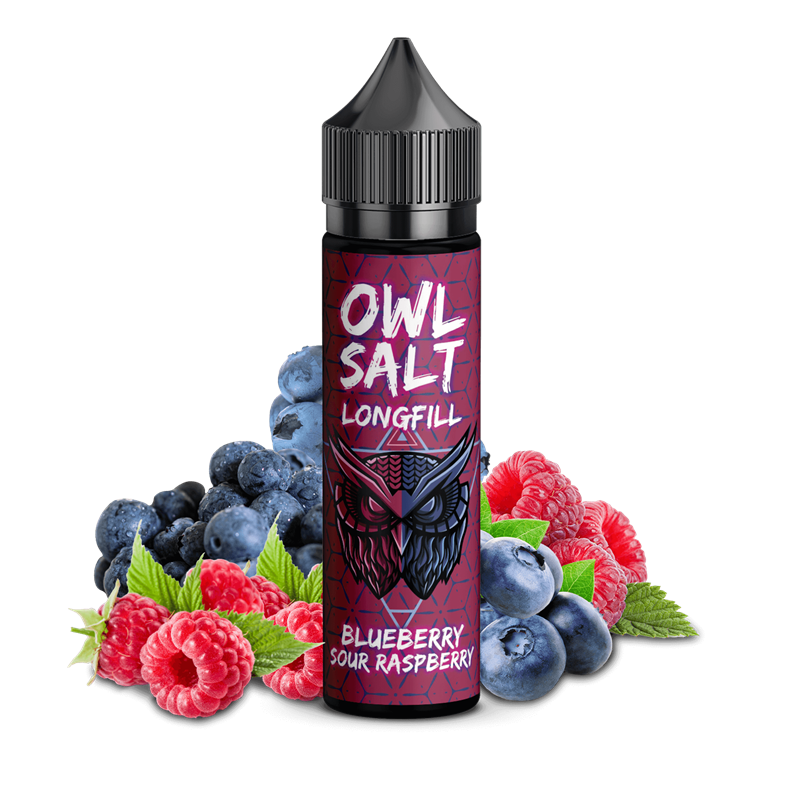 OWL Salt Aroma - Blueberry Sour Raspberry - 10 ml Longfill