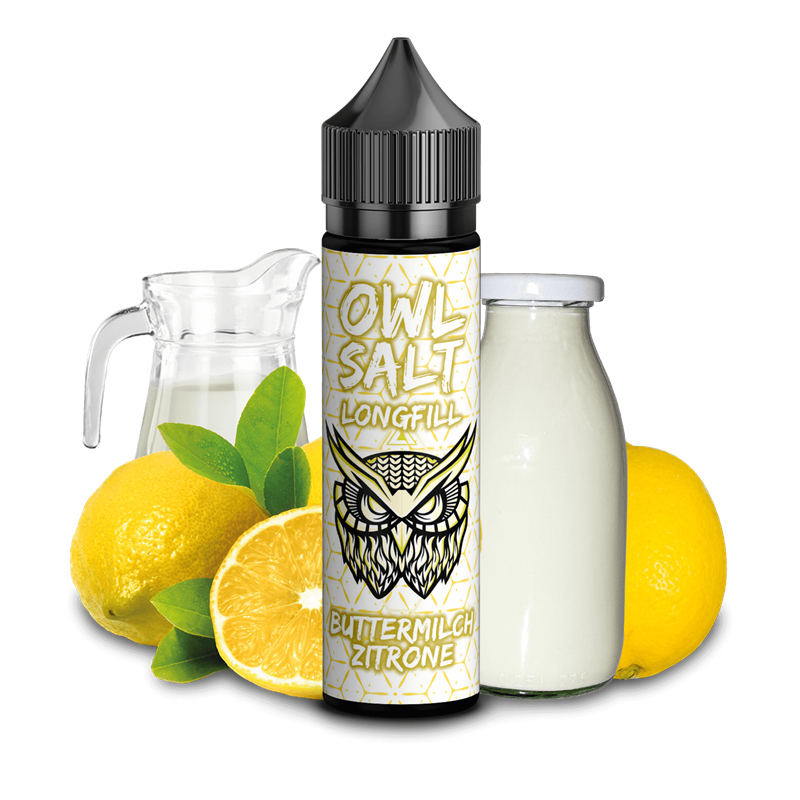 OWL Salt Aroma - Buttermilch Zitrone - 10 ml Longfill