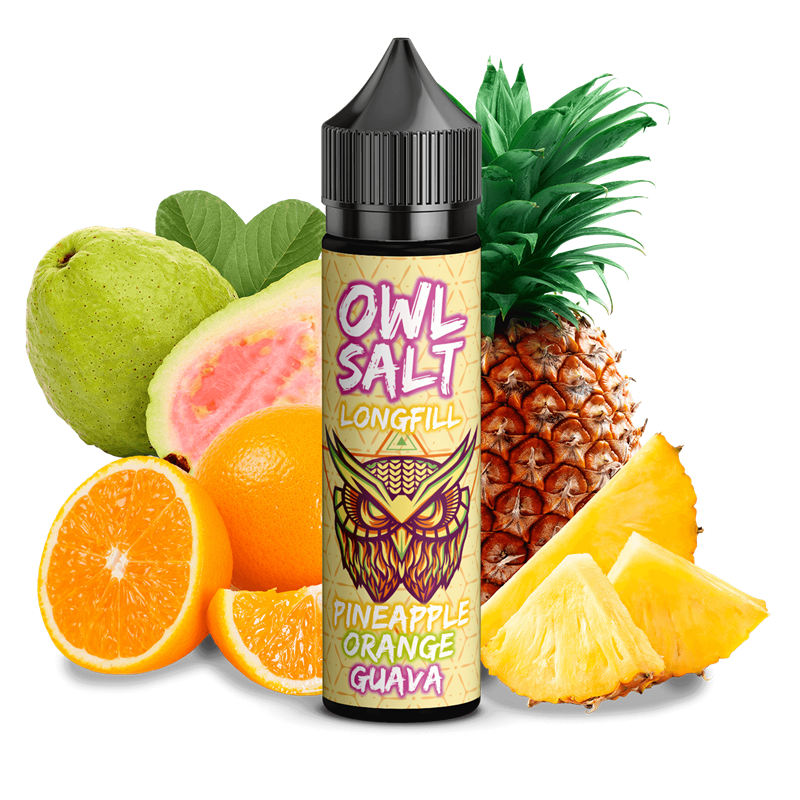 OWL Salt Aroma - Pineapple Orange Guava - 10 ml Longfill