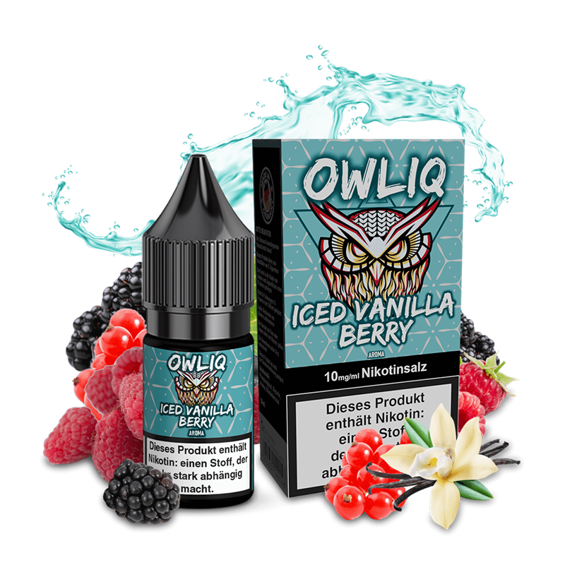 OWLIQ - Iced Vanilla Berry - 10 ml Nikotinsalz Liquid