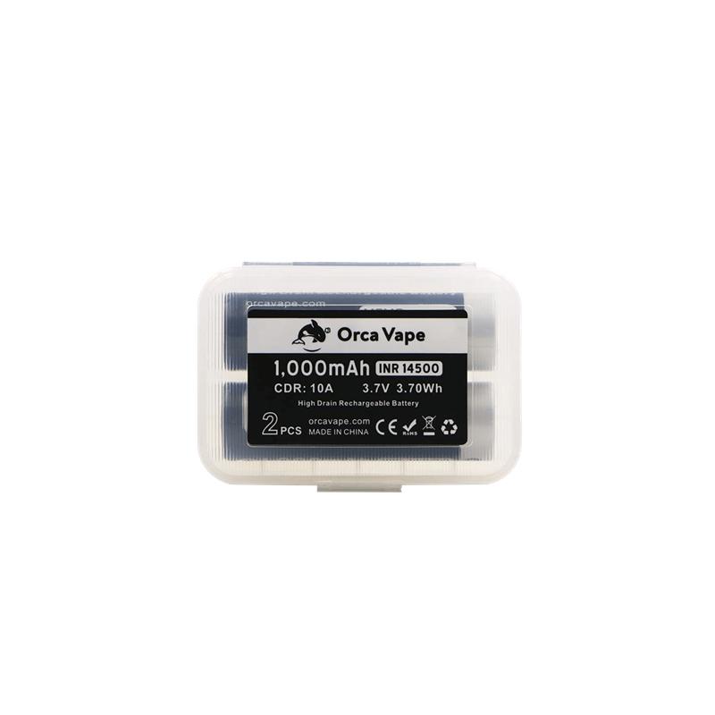 Orca Vape - 14500er Akku - 1000 mAh - 2er Pack 