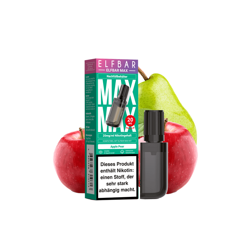 ELF Bar MAX - Apple Pear Pod - 1er Pack