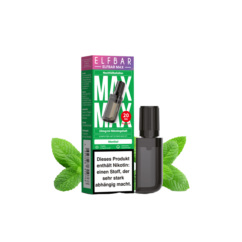 ELF Bar MAX - Menthol Pod - 1er Pack