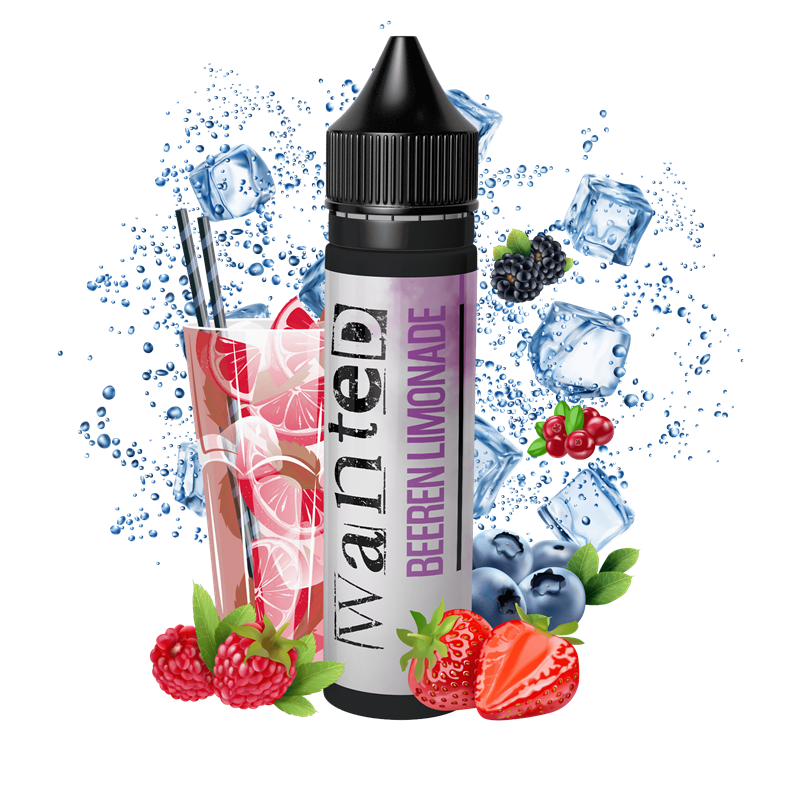Wanted Aroma - Beeren Limonade - 10 ml Longfill