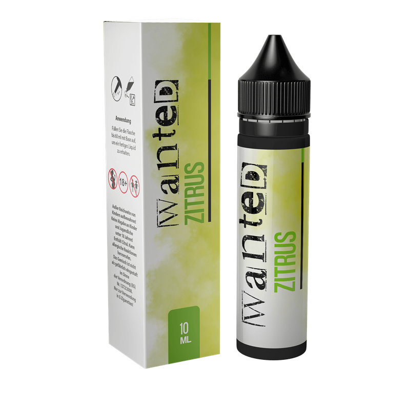 Wanted Aroma - Zitrus - 10 ml Longfill 