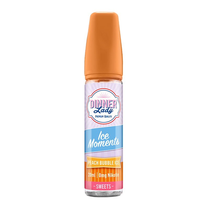 Dinner Lady Aroma - Moments - Peach Bubble ICE - 20 ml Longfill 