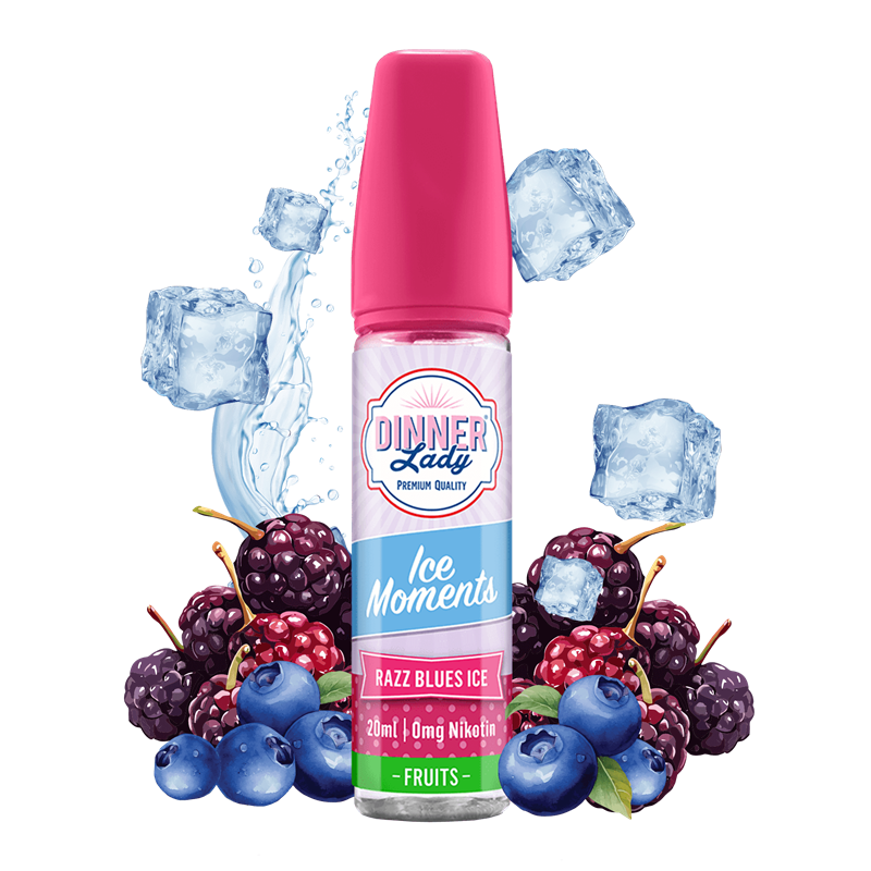 Dinner Lady Aroma - Moments - Razz Blues ICE - 20ml Longfill