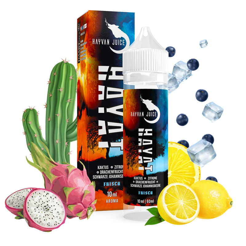 Hayvan Juice Aroma - Hayat - 10 ml Longfill