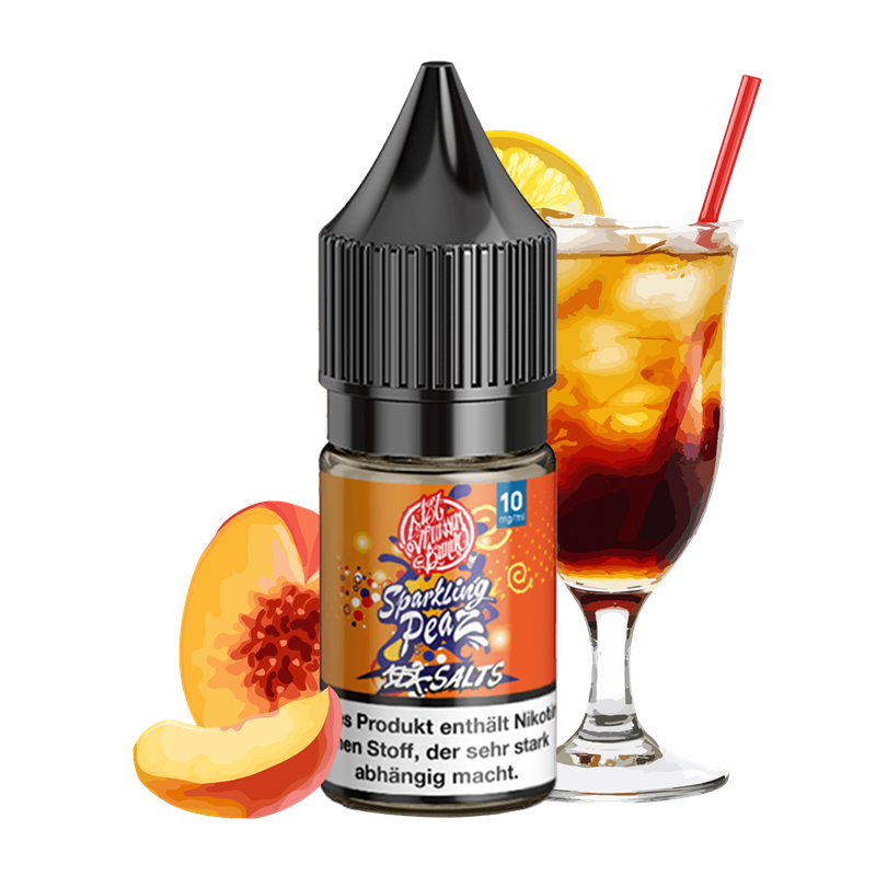 187 Strassenbande - Sparkling Peaz - 10 ml Nikotinsalz Liquid
