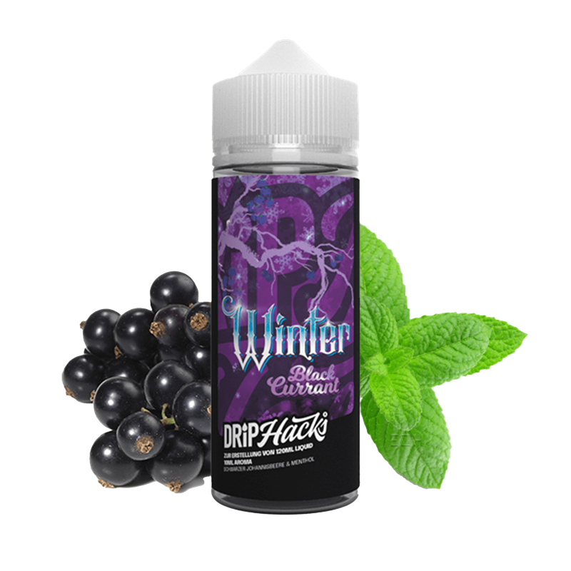 Drip Hacks Aroma - Blackcurrant Winter - 10 ml Longfill