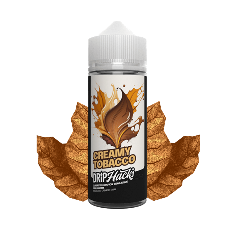 Drip Hacks Aroma - Creamy Tobacco - 10 ml Longfill