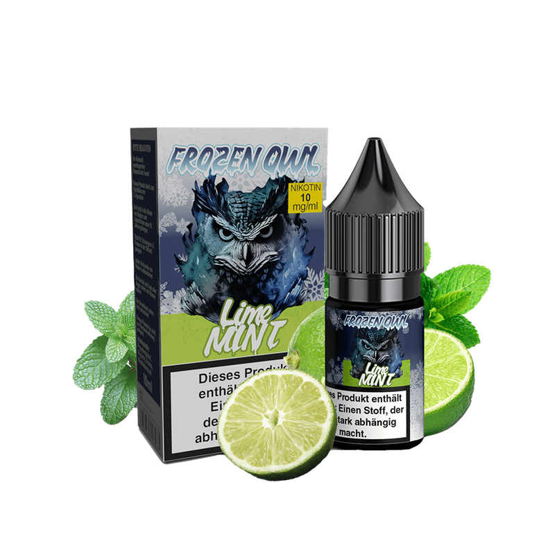OWL Frozen - Lime Mint - 10ml Nikotinsalz  Liquid