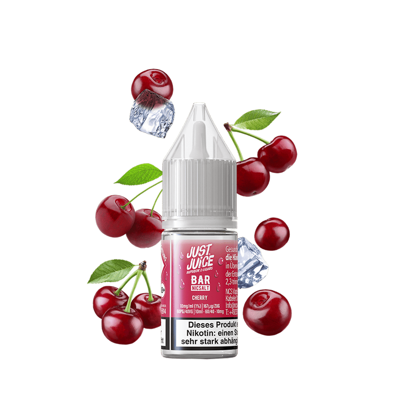 Just Juice BAR Series - Cherry - 10 ml Nikotinsalz Liquid