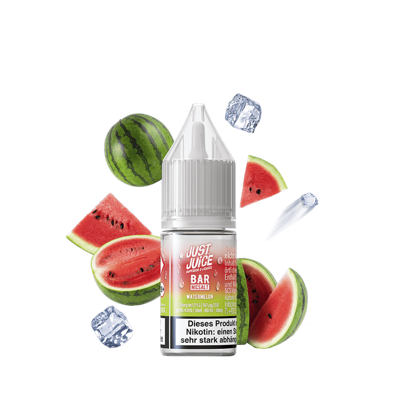 Just Juice BAR Series - Watermelon - 10 ml Nikotinsalz Liquid