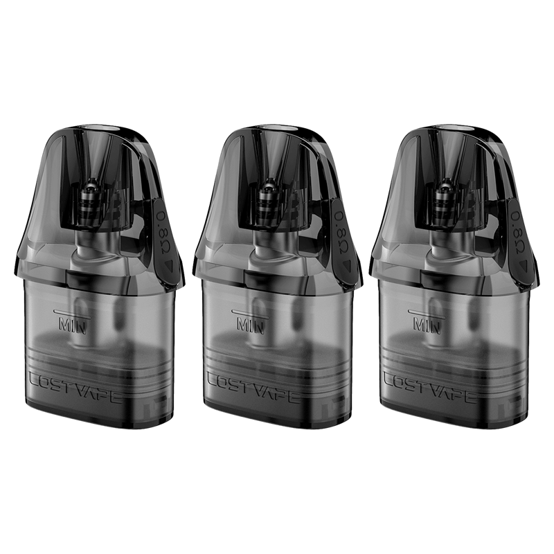 Lost Vape Ursa V3 Cartridge - 0,8 Ohm - 2,5 ml - 3er Pack