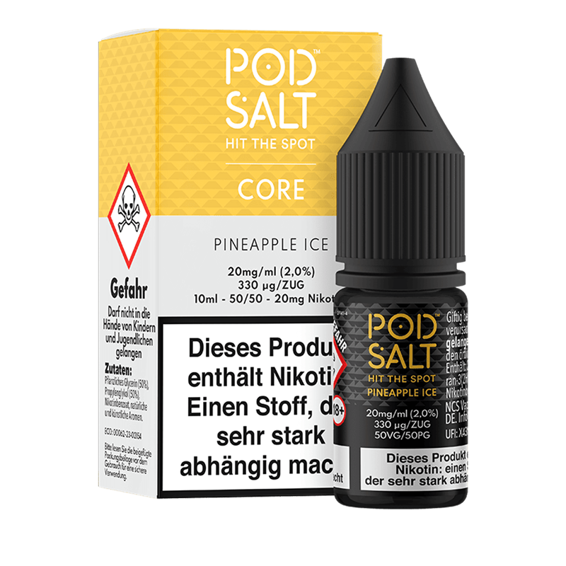 Pod Salt Core - Pineapple Ice - 10 ml NikotinsalzLiquid