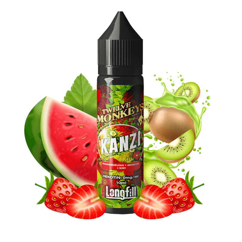 TWELVE MONKEYS Aroma - Kanzi - 10 ml Longfill