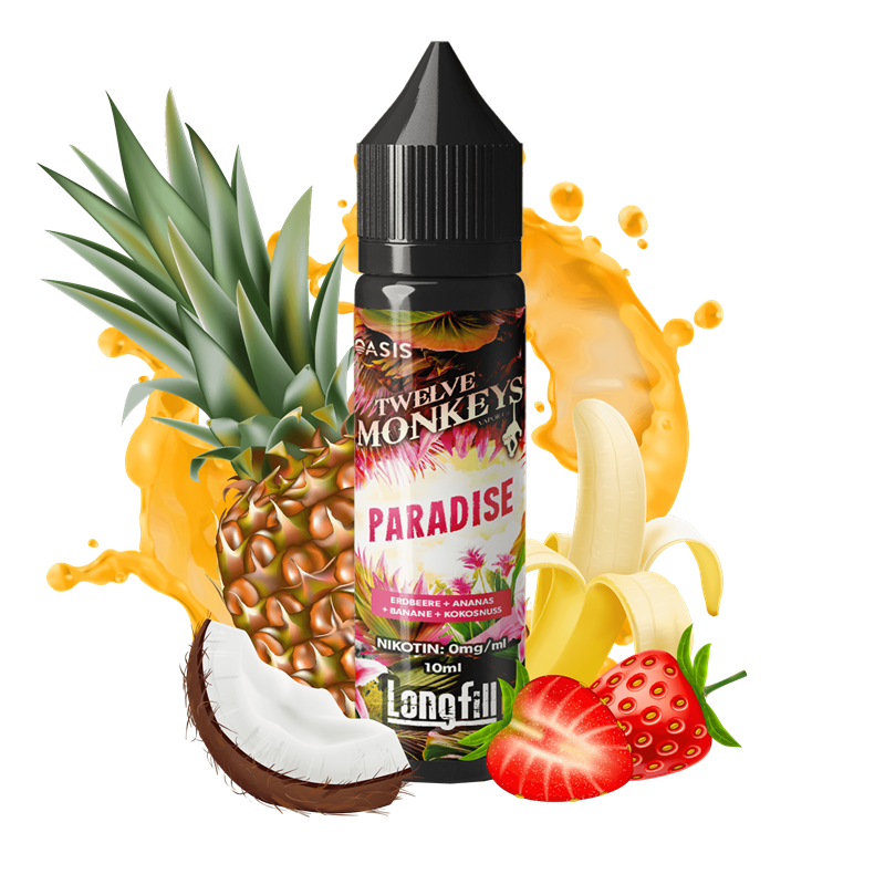 TWELVE MONKEYS Aroma - Paradise - 10 ml Longfill