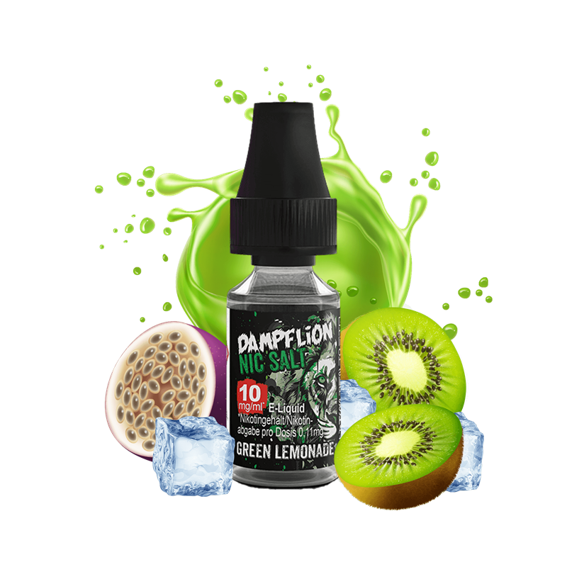 Dampflion Intense - Green Lemonade - 10 ml Nikotinsalz Liquid