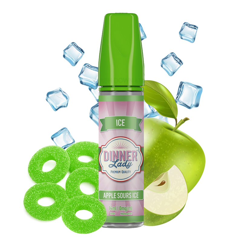 Dinner Lady Aroma - ICE - Apple Sours - 14 ml Longfill