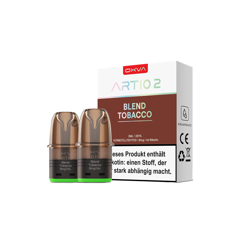 OXVA Artio 2 Einweg Pod - Blend Tobacco - 2er Pack