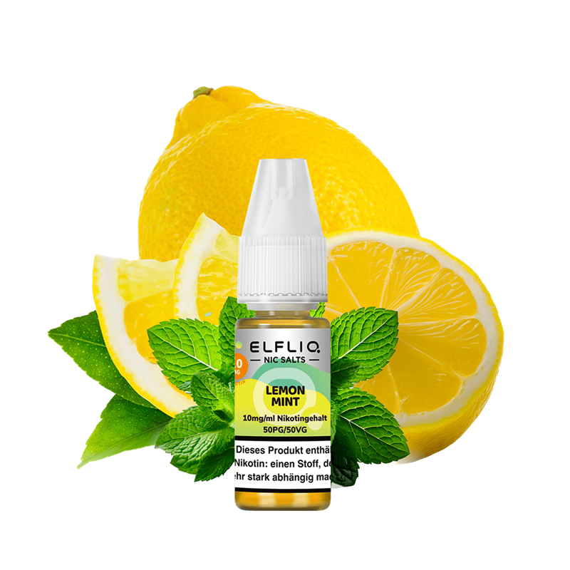 ELF Bar Elfliq - Lemon Mint - 10 ml Nikotinsalz Liquid
