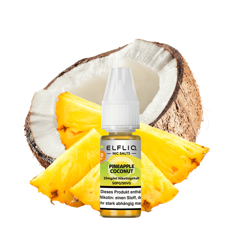 ELF Bar Elfliq - Pineapple Coconut - 10 ml Nikotinsalz Liquid