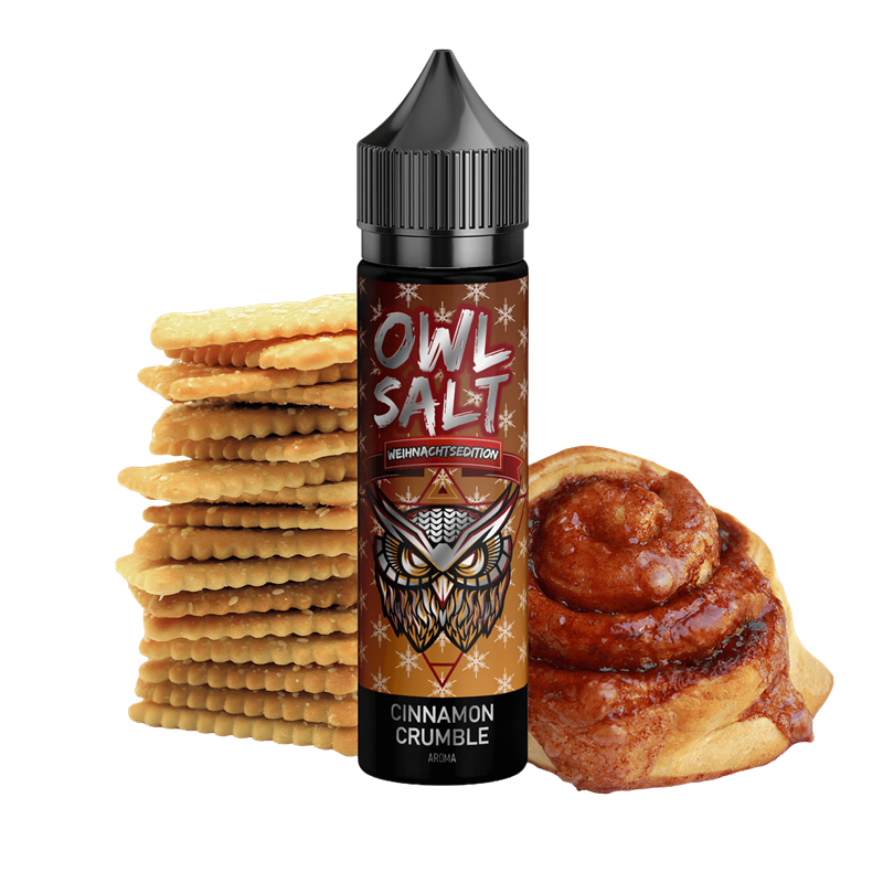 OWL Aroma  Weihnachtsedition - Cinnamon Crumble -10 ml Longfill