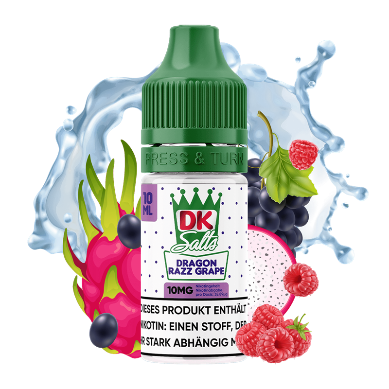 DK Salts - Dragon Razz Grape - 10 ml Nikotinsalz Liquid