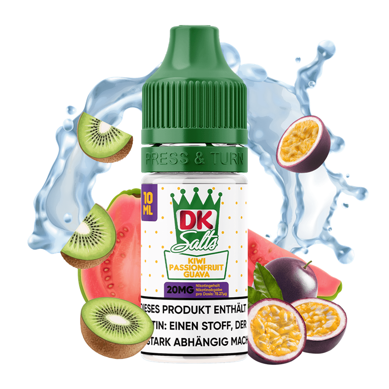 DK Salts - Kiwi Passionfruit Guava - 10 ml Nikotinsalz Liquid