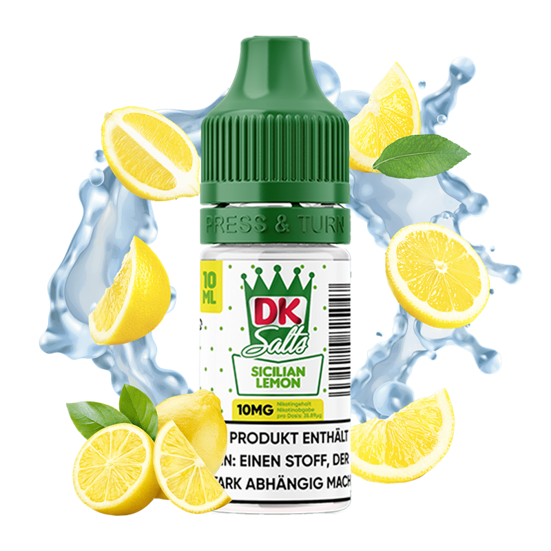 DK Salts - Sicilian Lemon - 10 ml Nikotinsalz Liquid