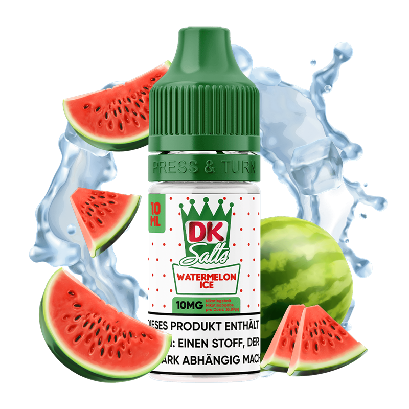 DK Salts - Watermelon Ice - 10 ml Nikotinsalz Liquid