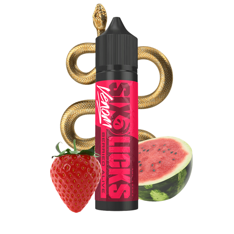 Six Licks Aroma Overdosed - Venom - Berried Alive- 4 ml Longfill